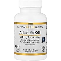 Amazon | California Gold Nutrition, 南極クリルオイル（オメガ3リン